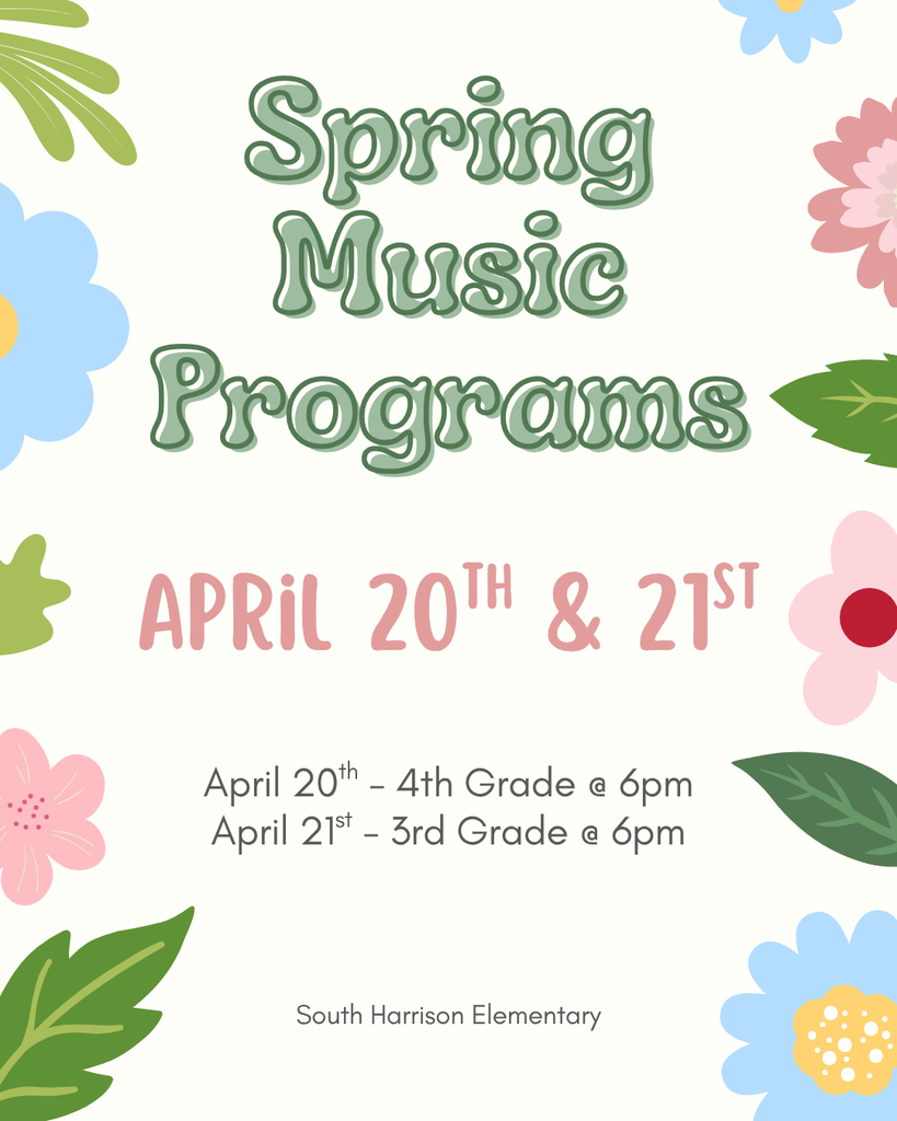 Spring Music Programs!