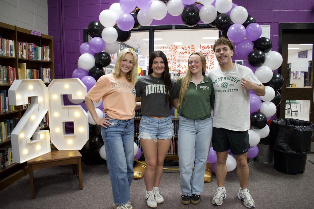 Decision Day photo includes Northwest Missouri State University commits. 