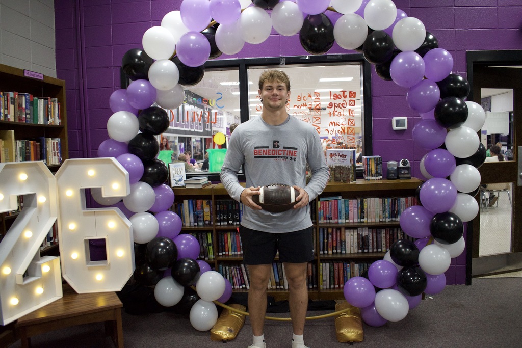 Decision Day photo includes the lone Benedictine commit. 