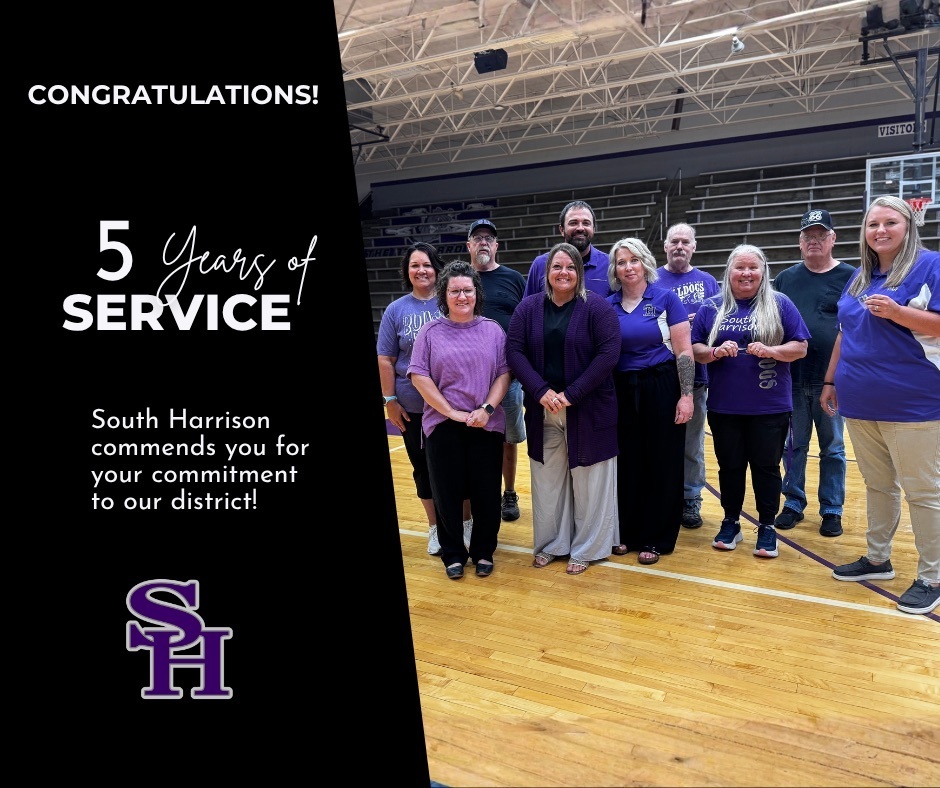 5 years of service