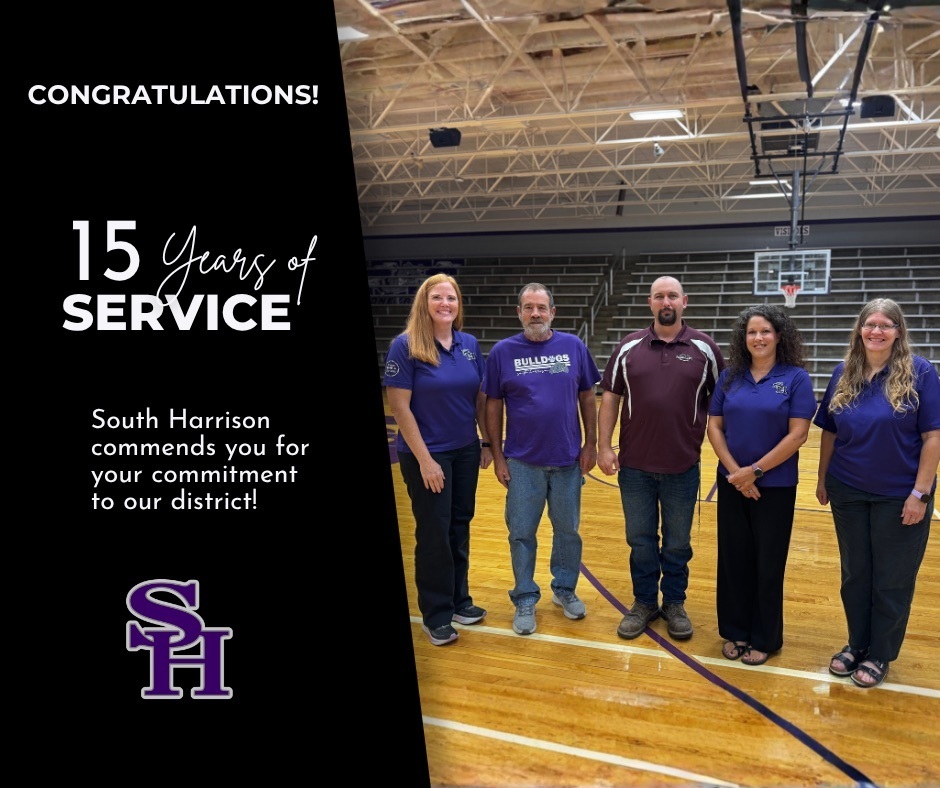 15 years of service