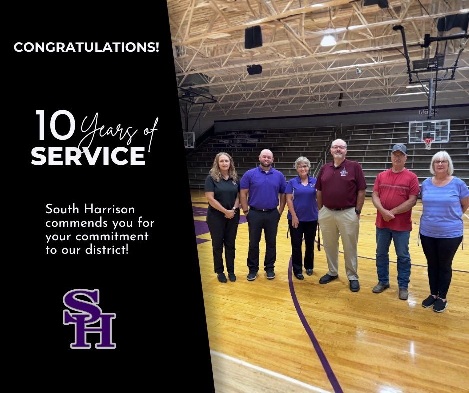 10 years of service