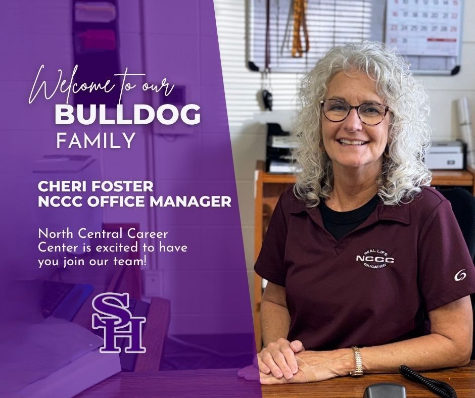 Cheri Foster is switching buildings and will now be the NCCC Office Manager