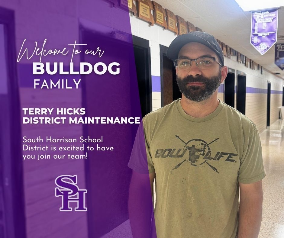 Terry Hicks joins the Bulldog family as the newest member of the maintenance staff