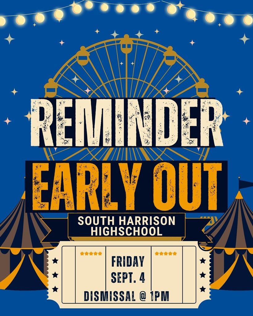 Early Out - Friday September 4 due to MWSF
