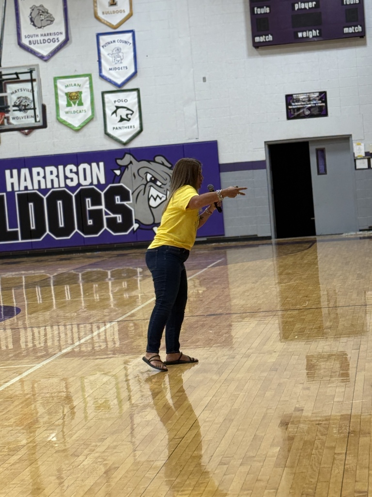 A speaker from Moms Breaking the Silence talks with students during Friday’s suicide awareness assembly.