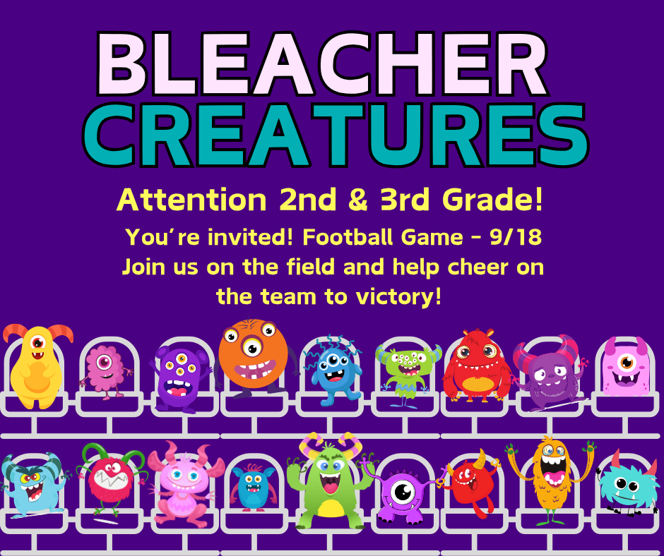 Attention 2nd & 3rd grade, you're invited on 9/18