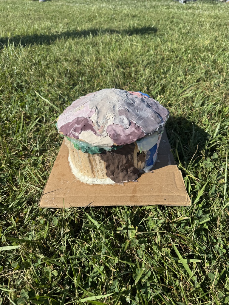 Mr. Bottcher middle school science students designed and built houses they thought could survive hurricane winds and rain. They has to think about the shape of the house, how to keep the roof on and how to protect it from wind and rain. They tested them with a leaf blower and watering cans!