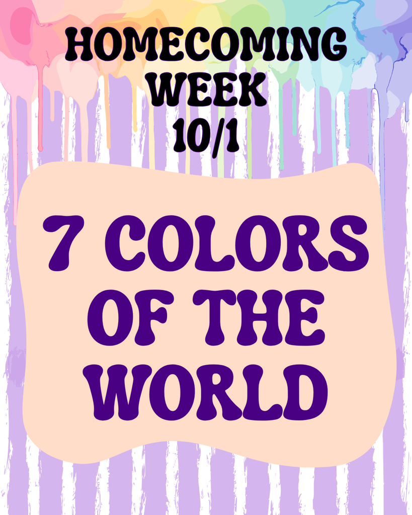 Thursday: 7 colors of the world