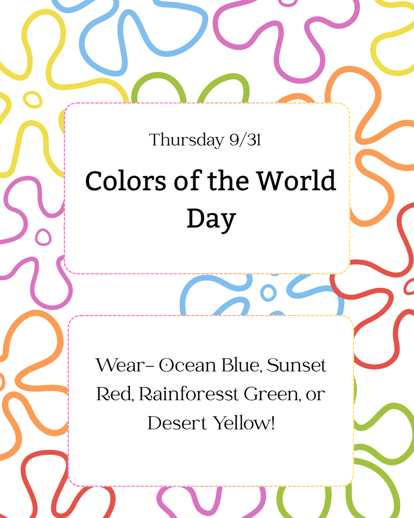 thursday- Colors of the world day