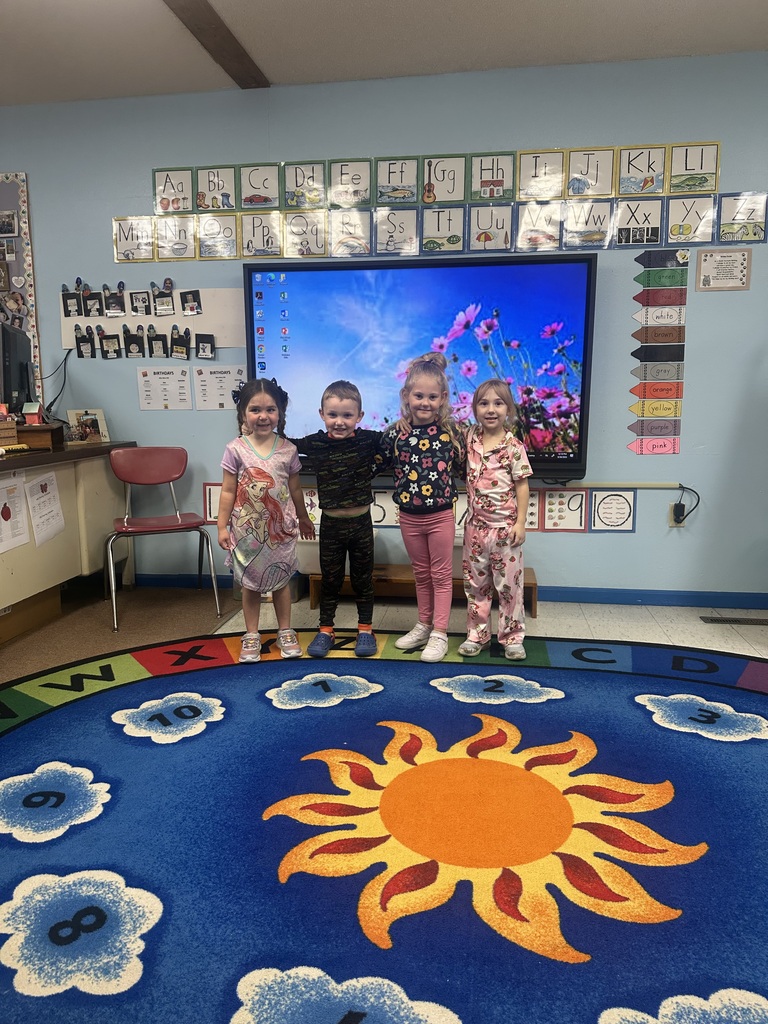kids in pajamas