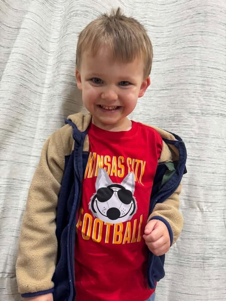 kid in sports gear
