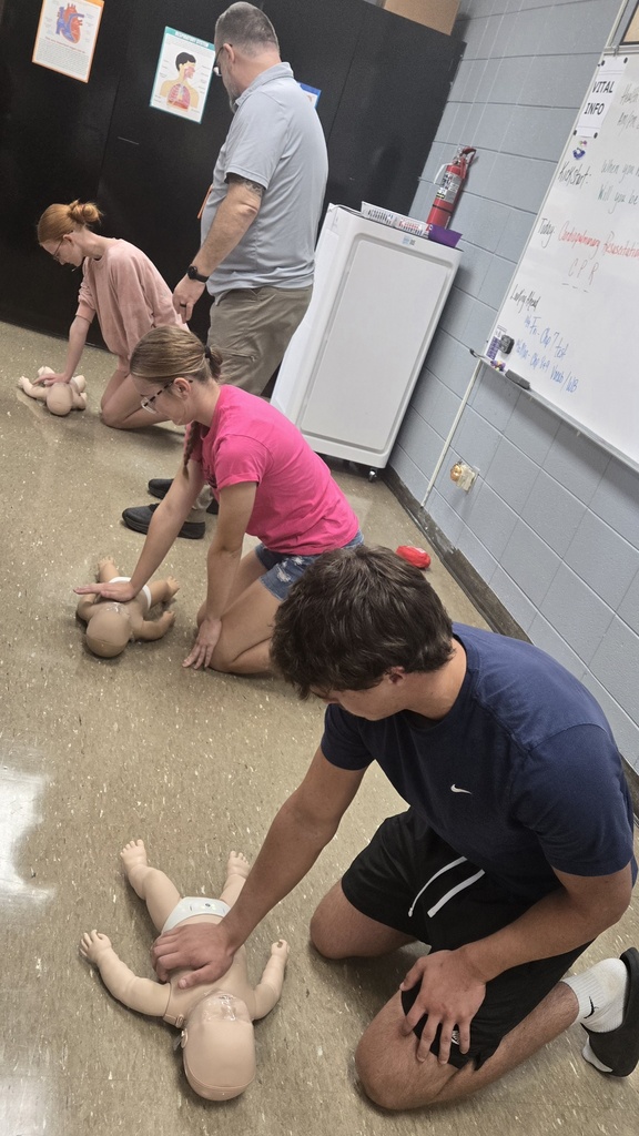 3 giving CPR to infants.