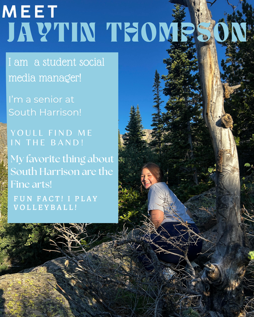 information board on Jaytin thompson who runs the social media board for early childhood and a little get to know me style information