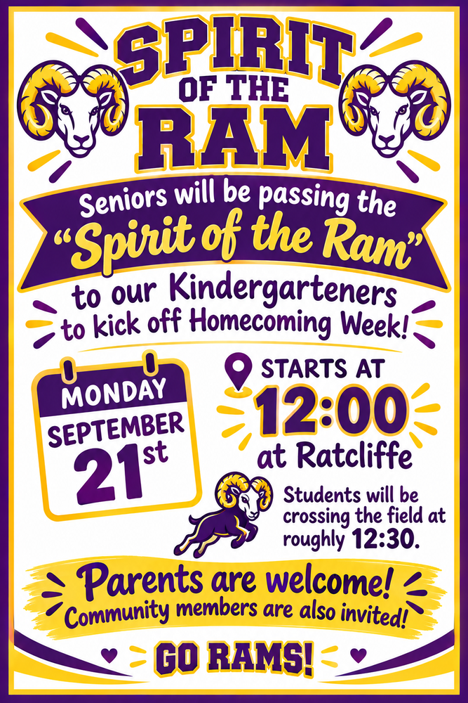 Spirit of the Ram flyer