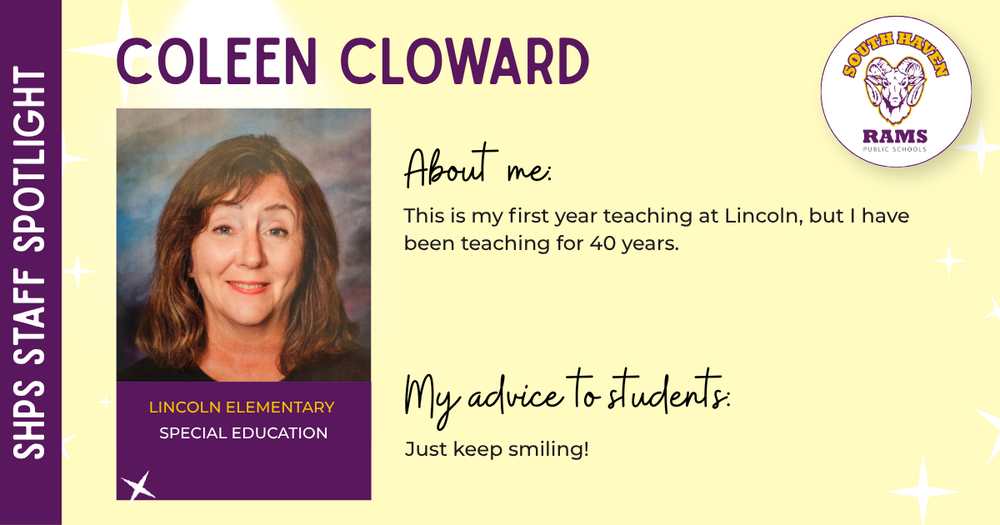 Staff Spotlight - Coleen Cloward