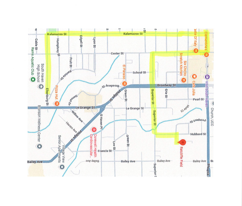 Parade Route