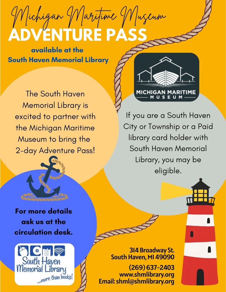 Michigan Maritime Museum Adventure Pass
