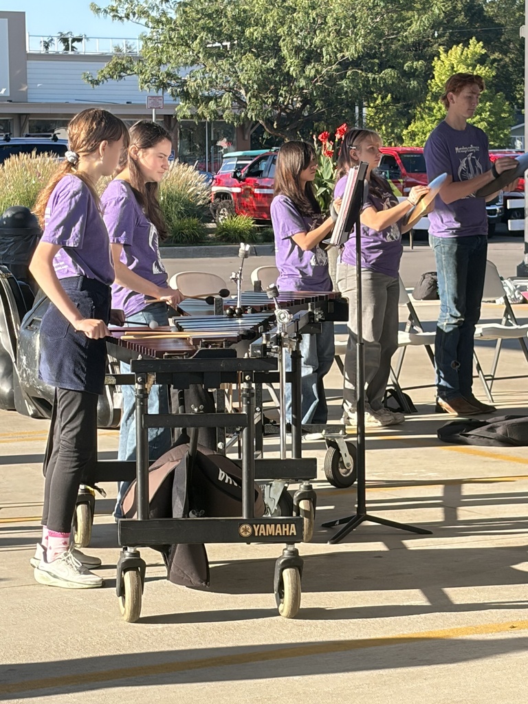 band performing
