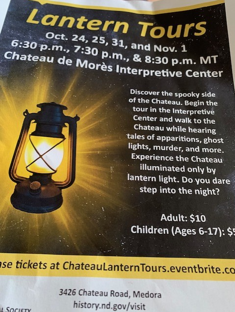 Chateau Lantern Tours Flyer