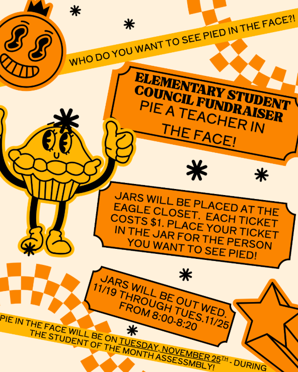 Elementary Student Council Fundraiser Flyer