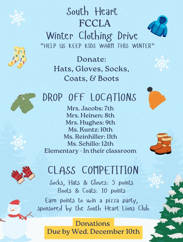 FCCLA Coat Drive