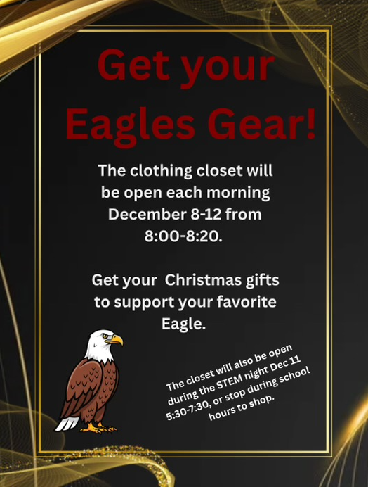 Eagle Clothing Closet Flyer