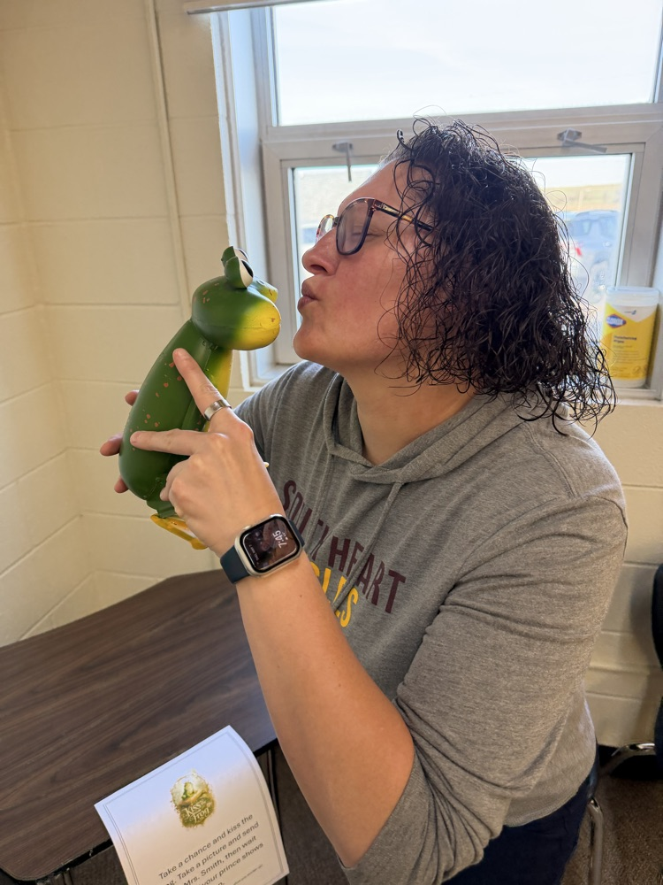kissing the frog