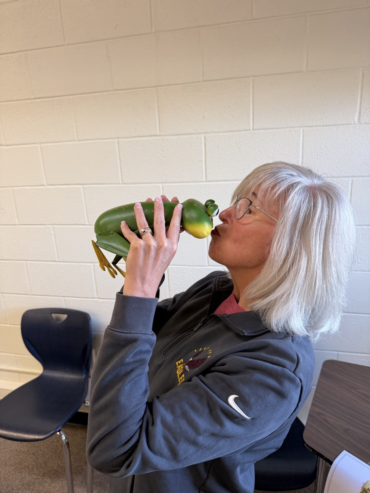 kissing the frog
