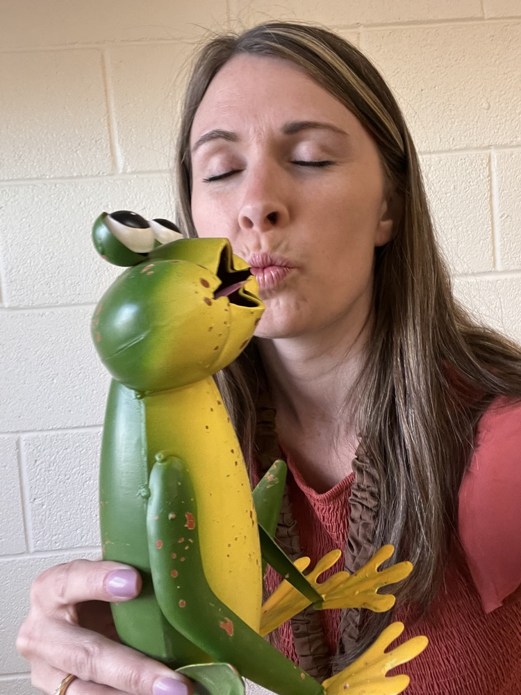 kissing the frog