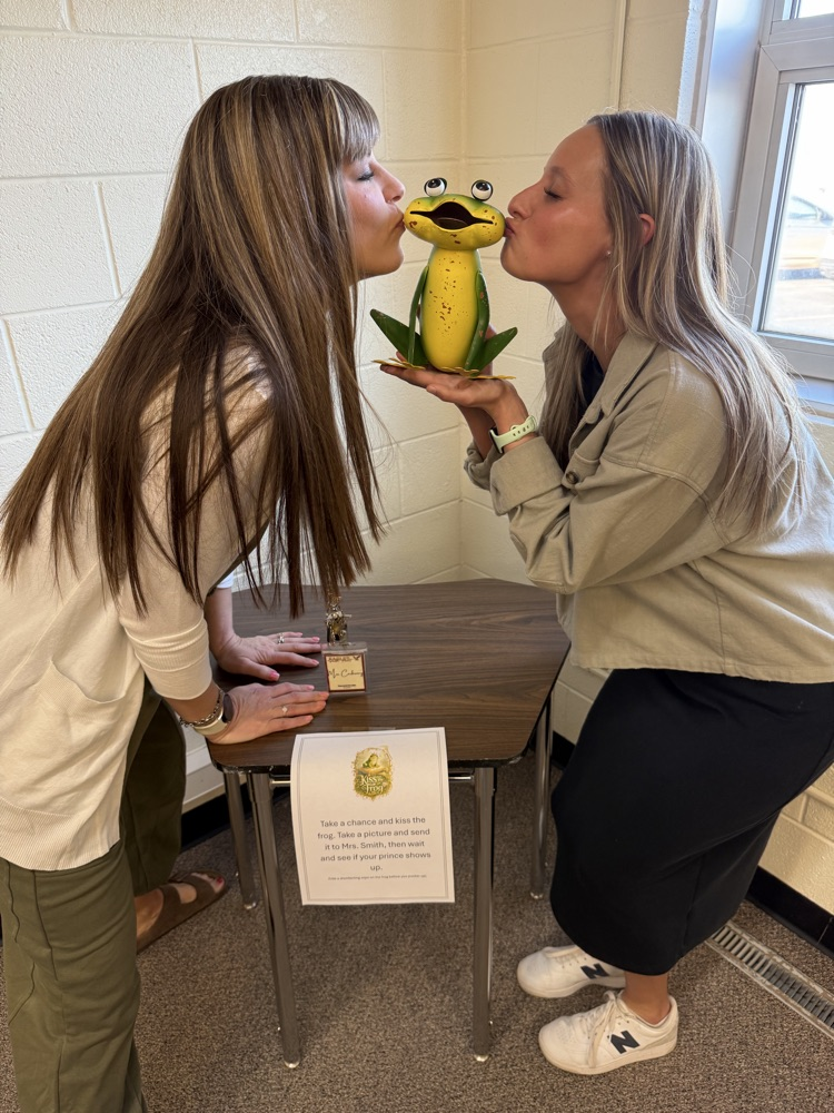 kissing the frog