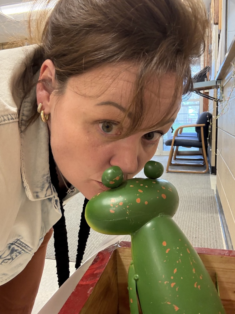 kissing the frog
