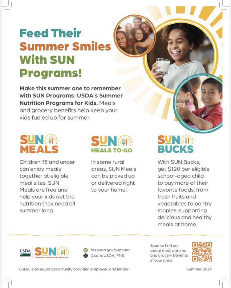 summer meals flier