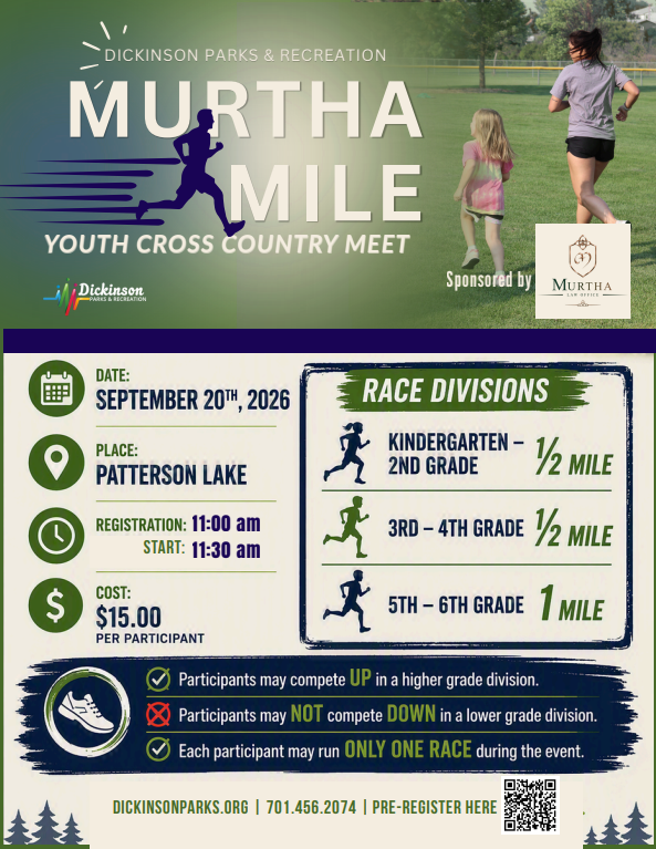Youth Cross Country Meet Flyer