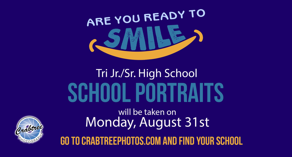 School picture day is Monday, August 31st!