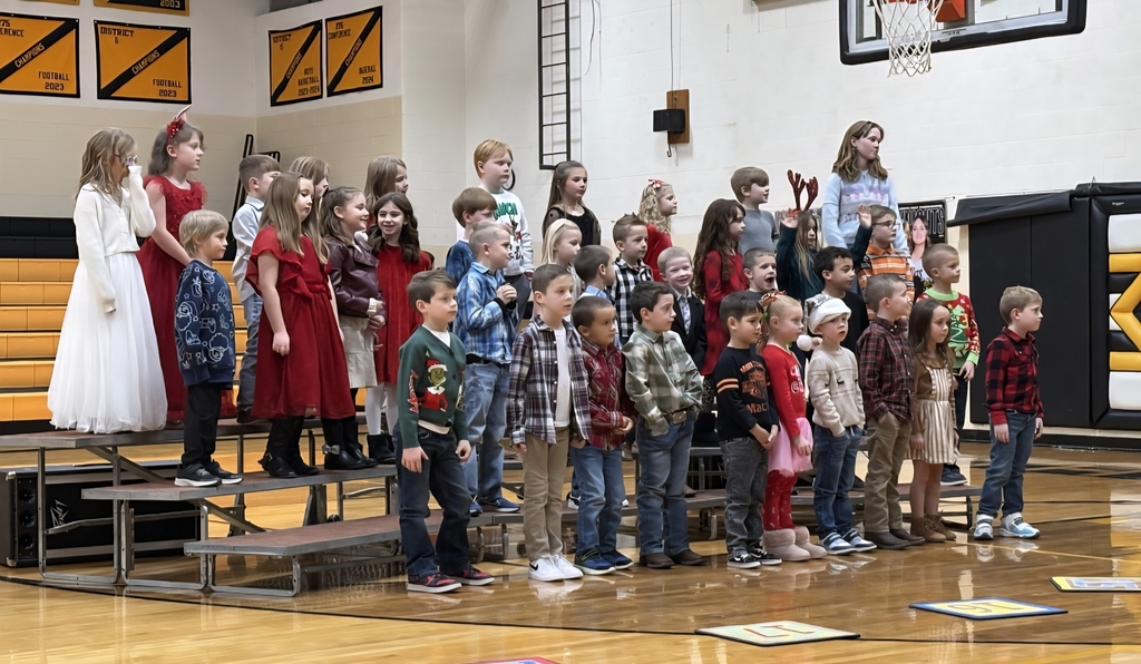 1st-3rd grade singing