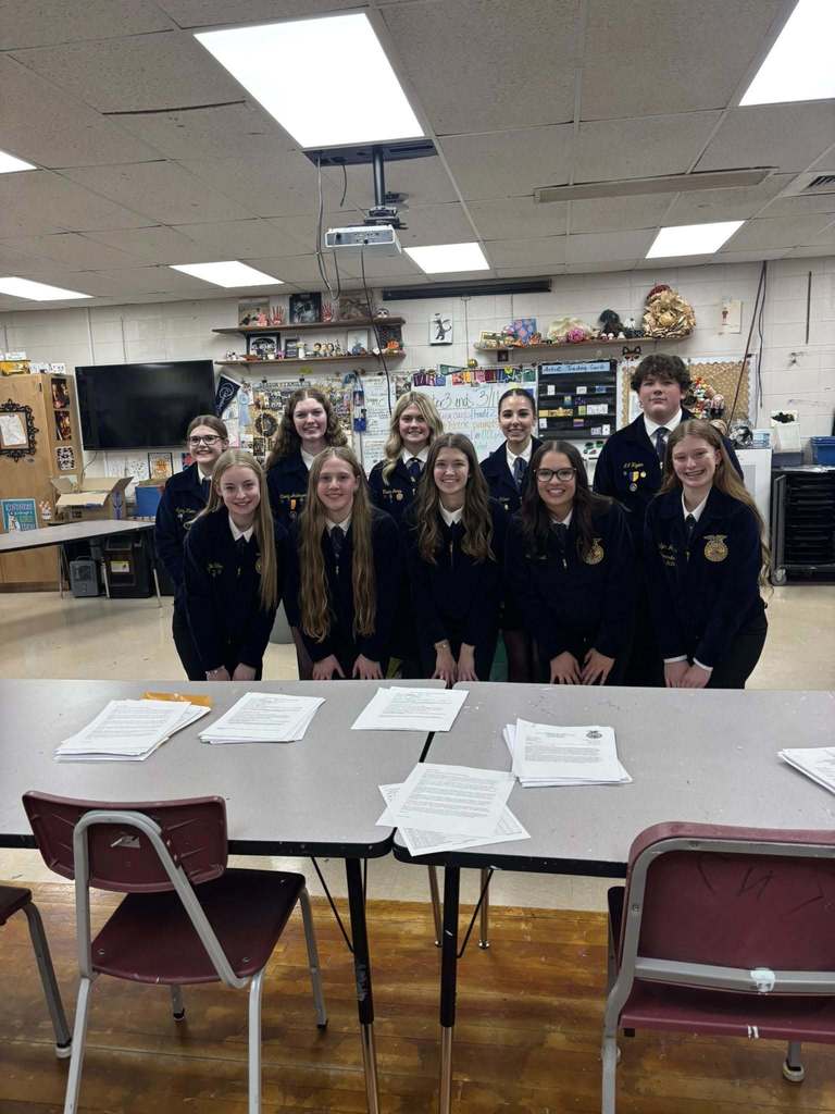 Photo 2- Area 1 2026-2027 Officer Team 