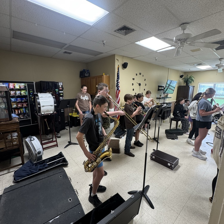 6th Grade Band under the direction of Mrs. Syber