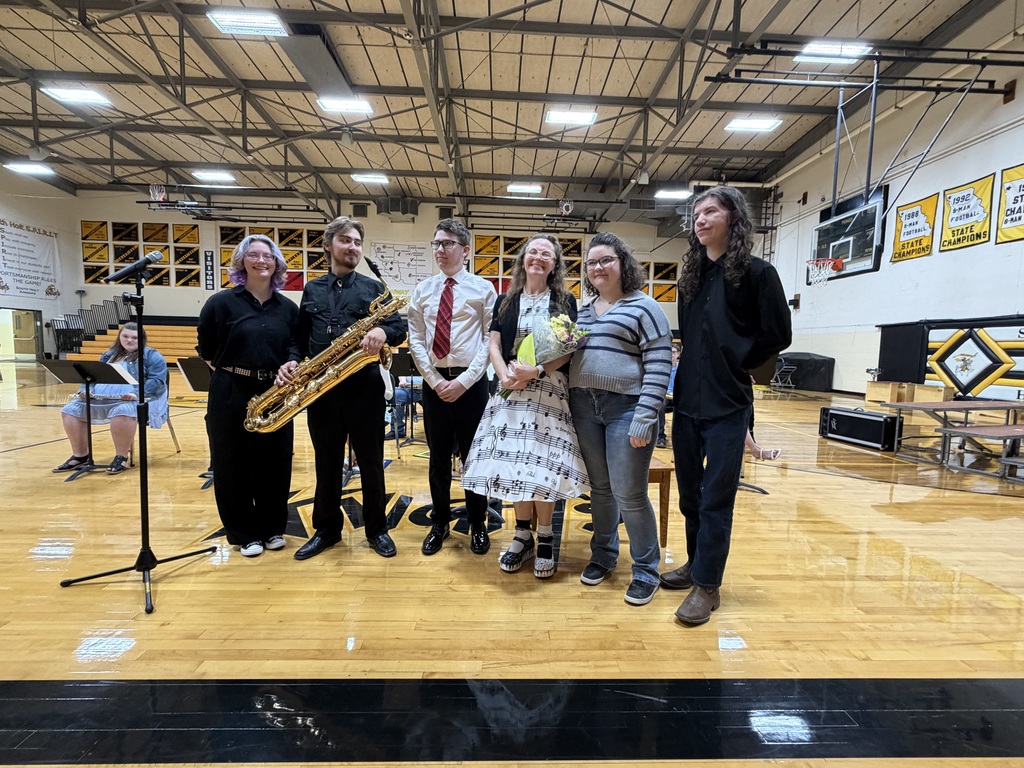 Seniors with Mrs. Sybert