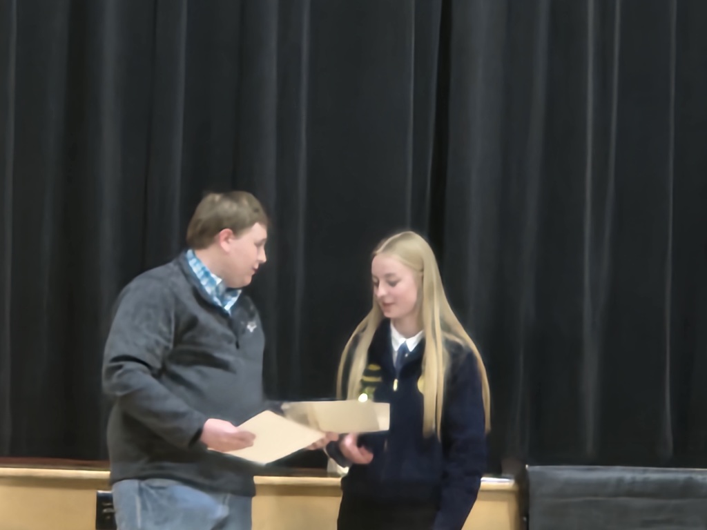 Scholarship presentation