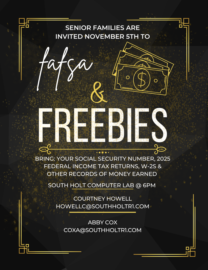 FAFSA night flyer