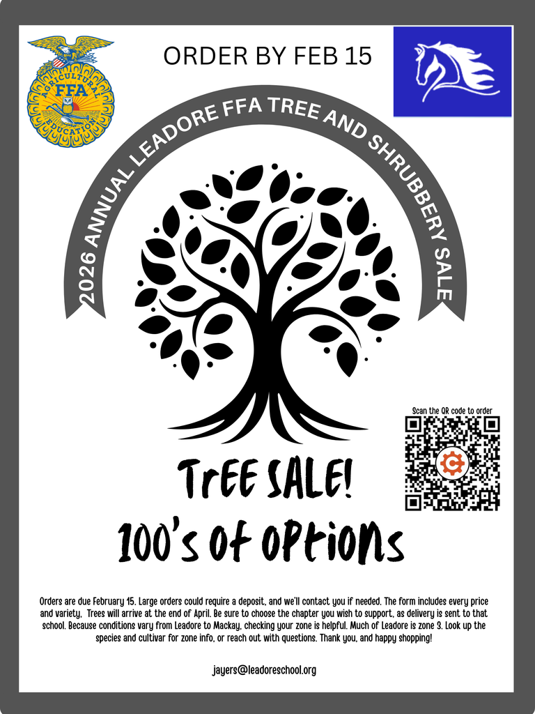 FFA Tree Sale Flyer