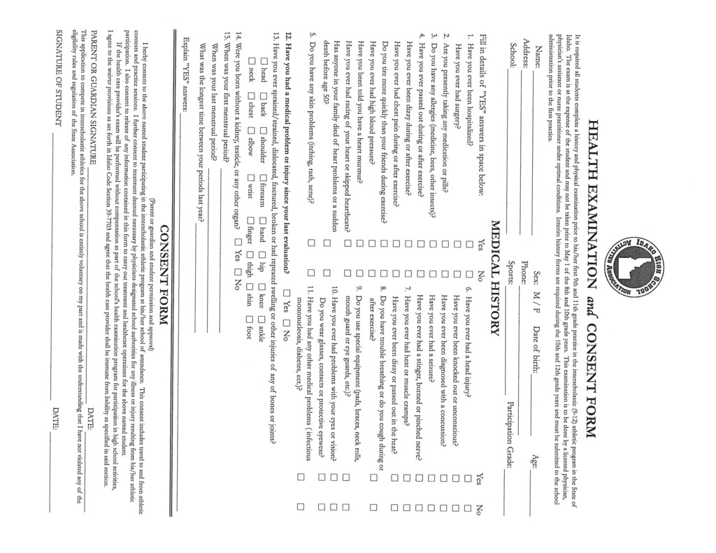 Physical Form 1 for LHS