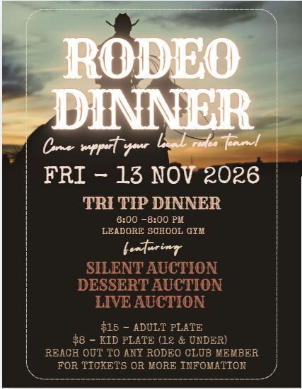 rodeo dinner