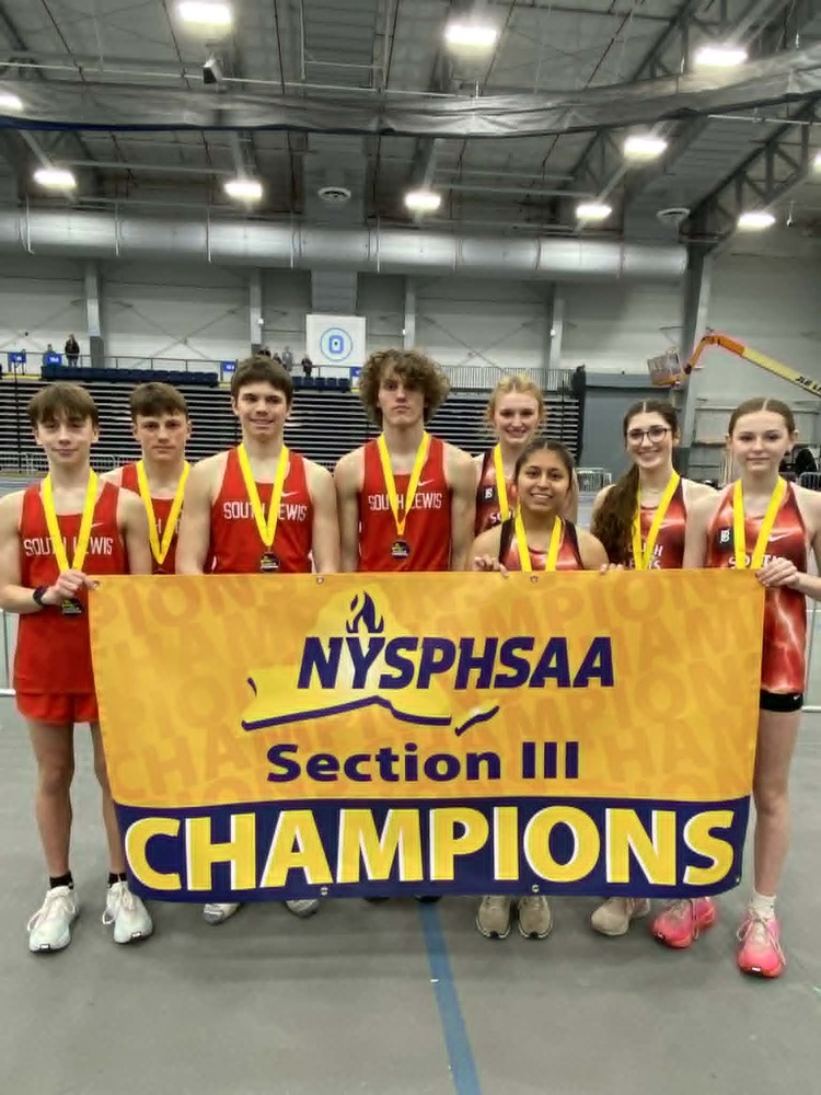 Indoor boys and girls track team