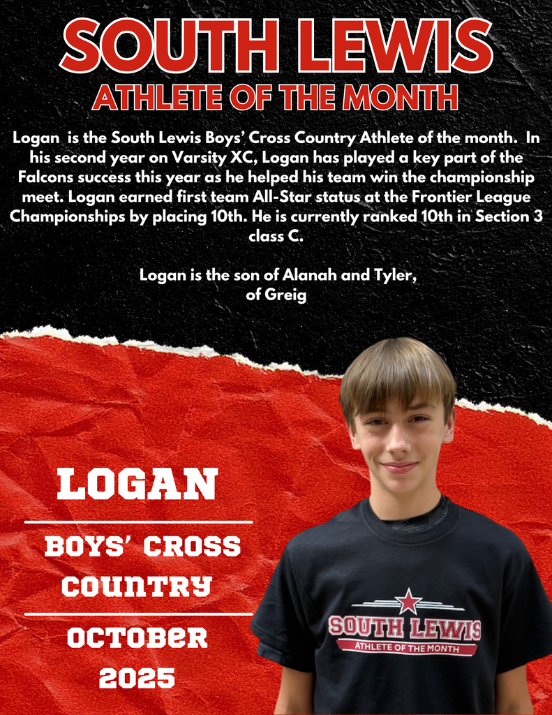 Logan Pearson October 2025 Athlete 