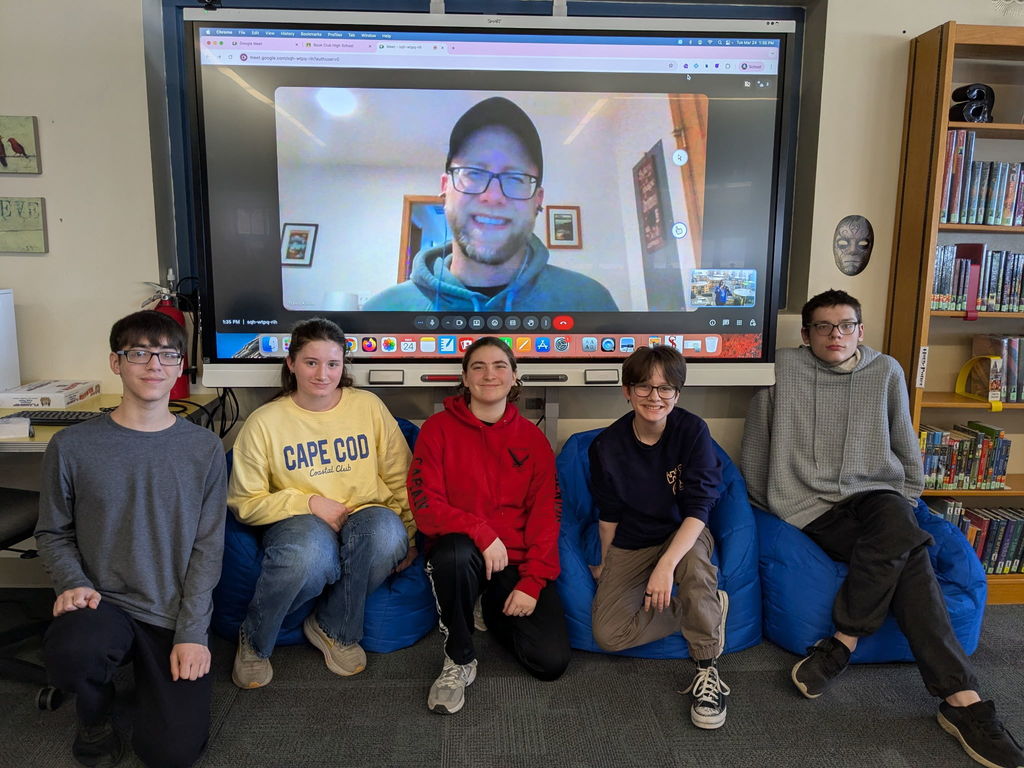 Battle of the Books Team with TJ Klune
