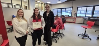Liz with Grant people from RTFCU