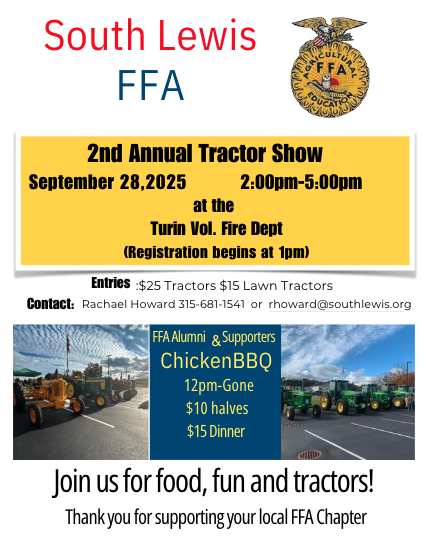FFA Tractor Show