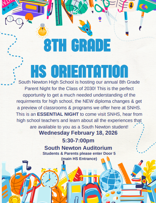 8th grade parent night